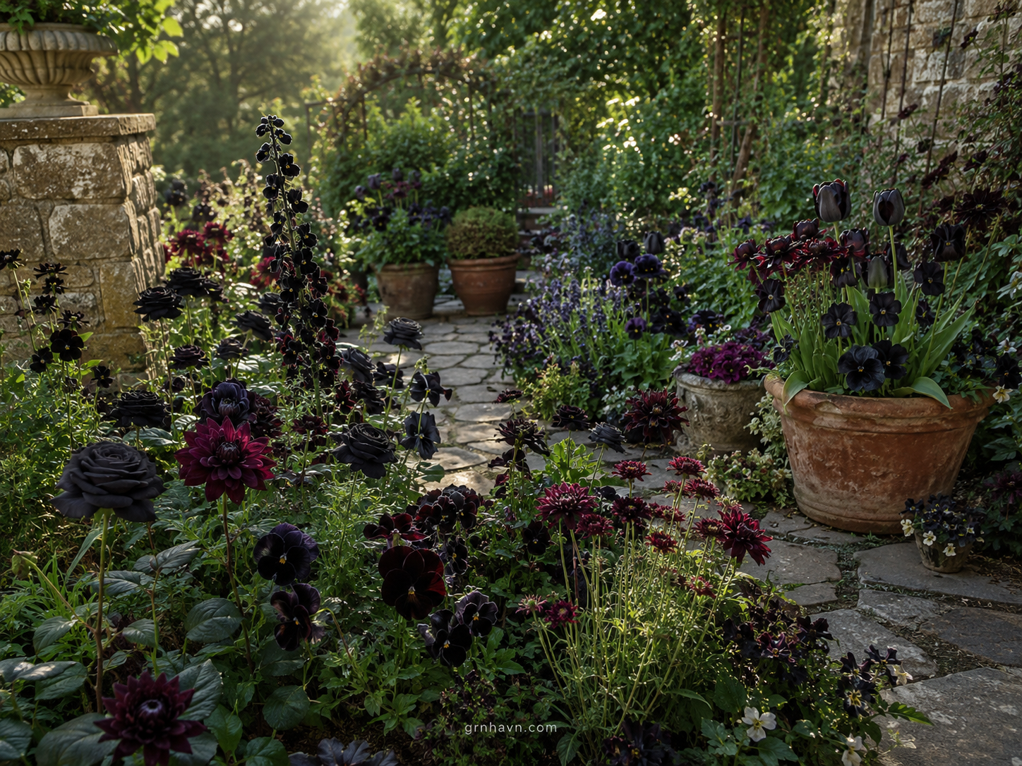 Black flowers names guide featured image