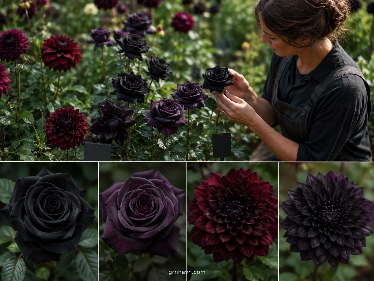 Black flower names—why there’s so much confusion