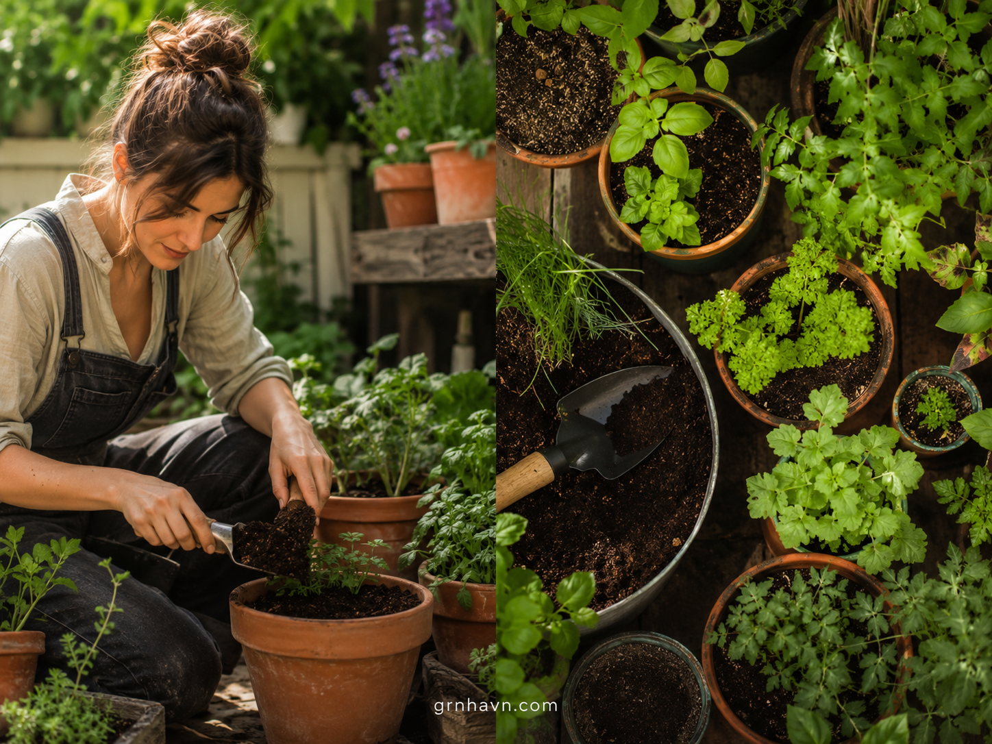 Using compost in container plants: top-dressing and safe indoor amounts