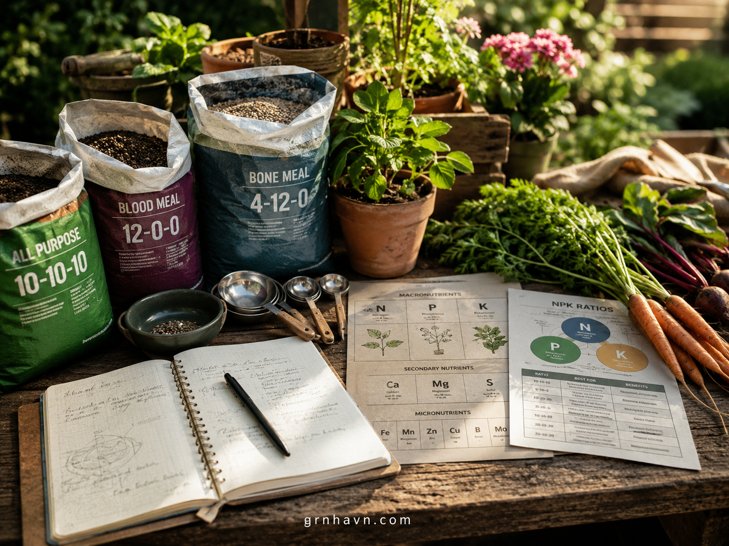 NPK meaning on fertilizer label: nitrogen phosphorus potassium explained for plant fertilizer instructions