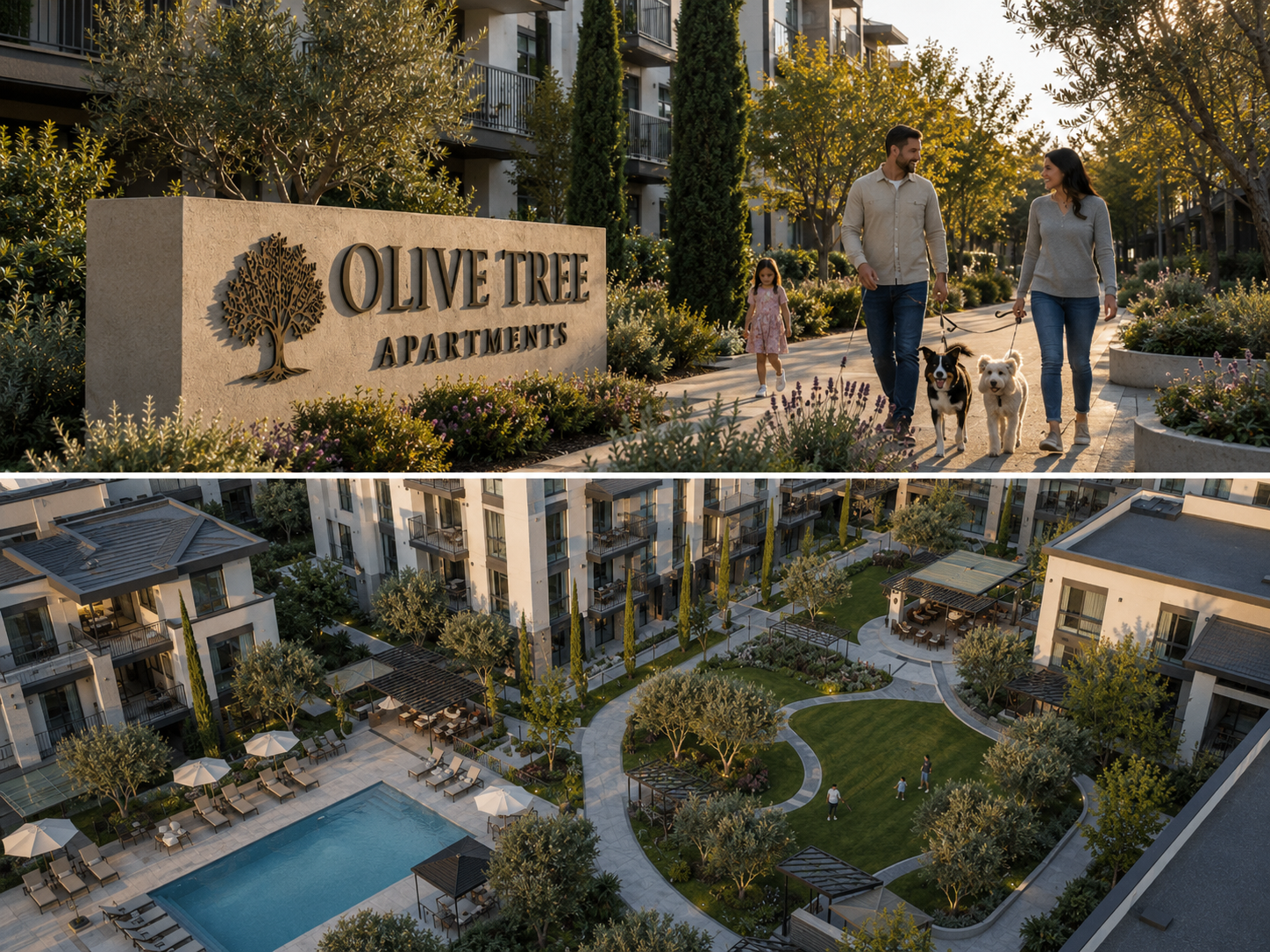 Olive Tree Glen Burnie and Olive Tree Aberdeen apartments amenities leasing and resident experience image