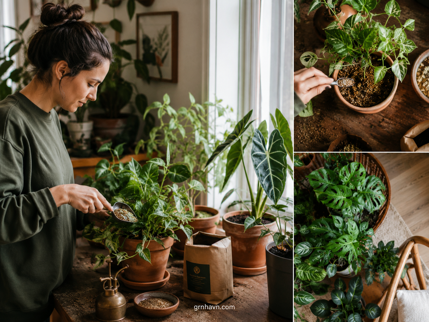 Organic feeding schedule for indoor plants: seasonal timing for compost, worm castings, and fish emulsion