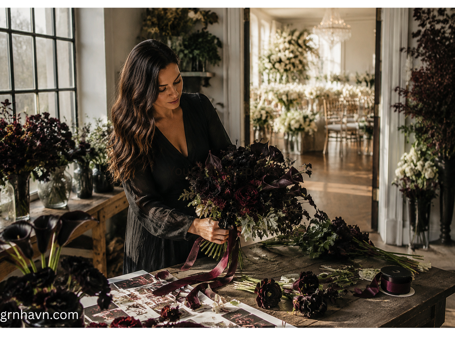 Flower transport essentials for maintaining near-black blooms freshness