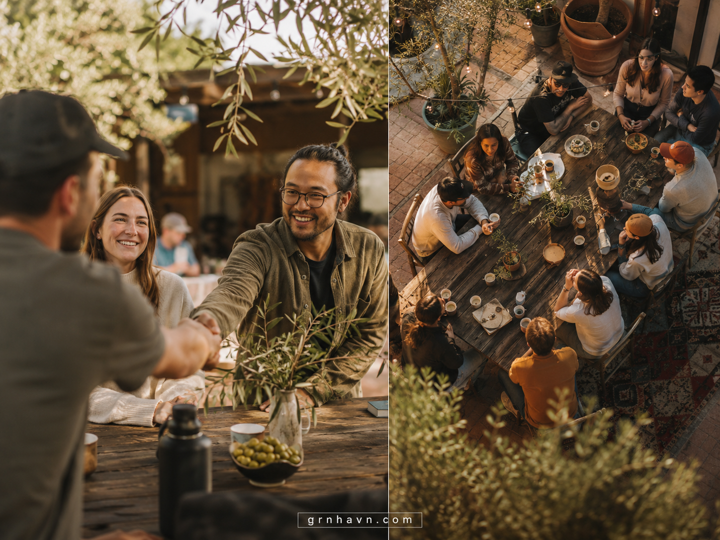 Olive Tree community warmth and welcoming atmosphere