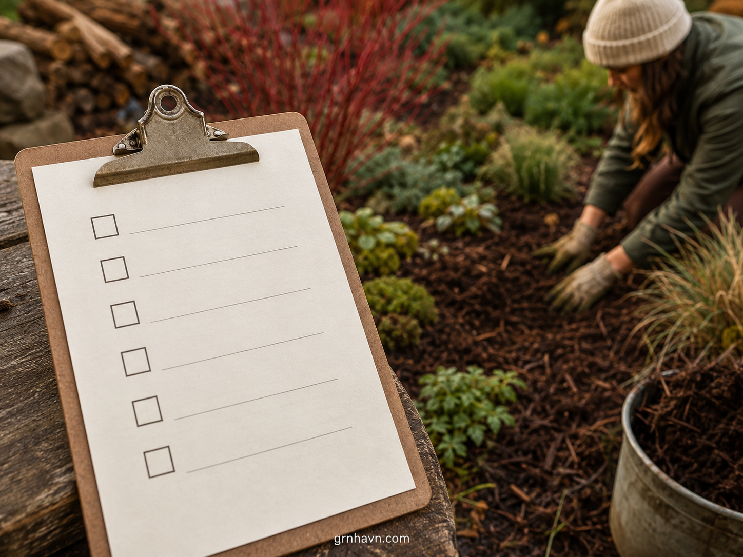Garden winterization checklist