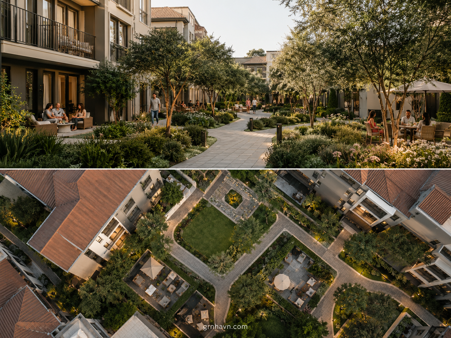 Supportive housing environment with respectful calm atmosphere