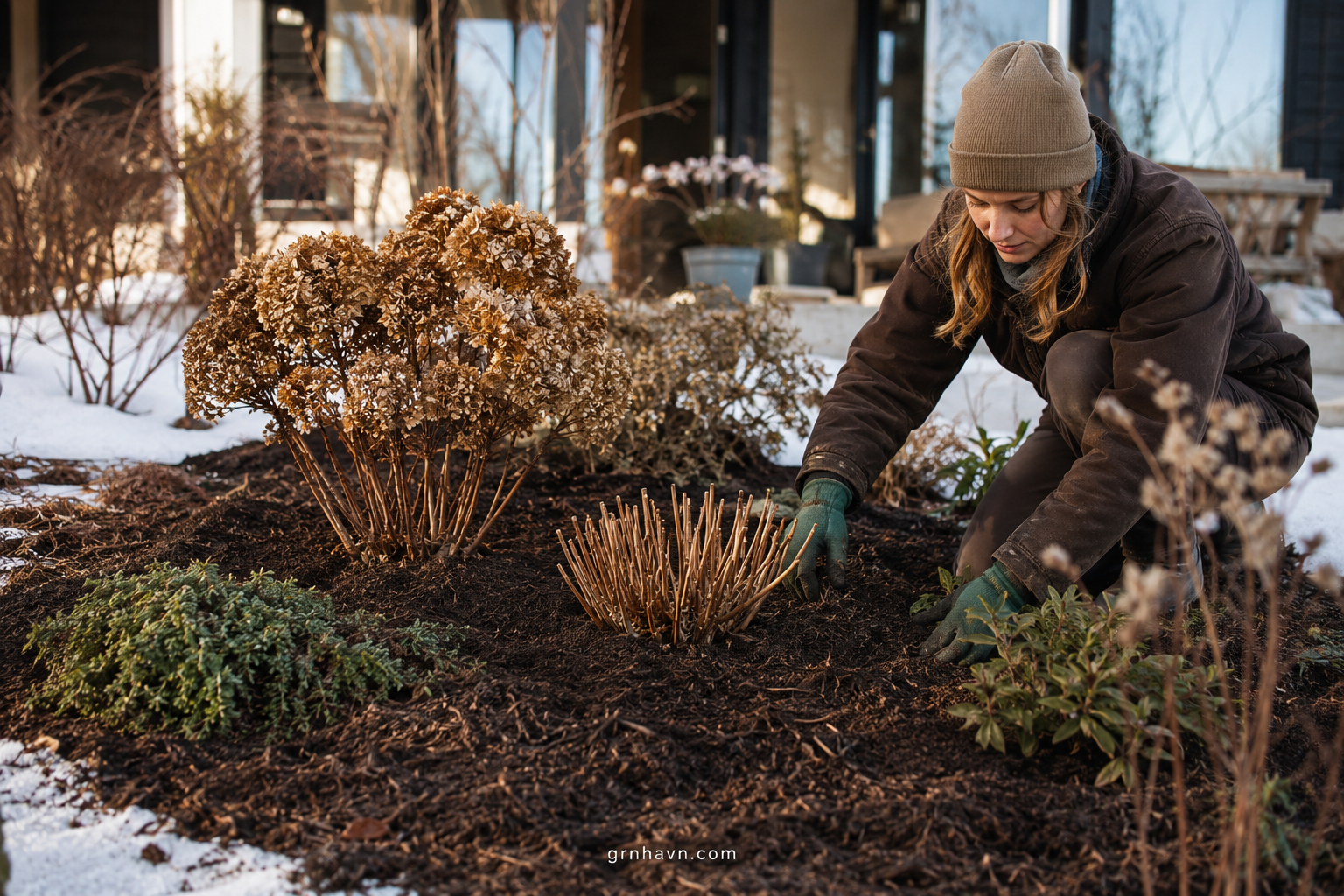 How to winterize your garden bed