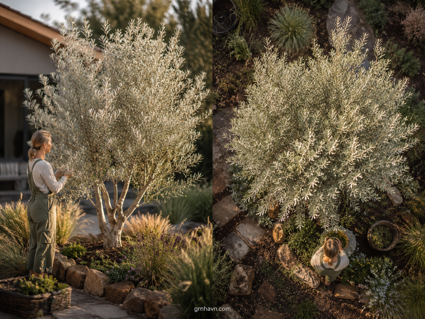 The white olive tree silvery leaves bright window care basics