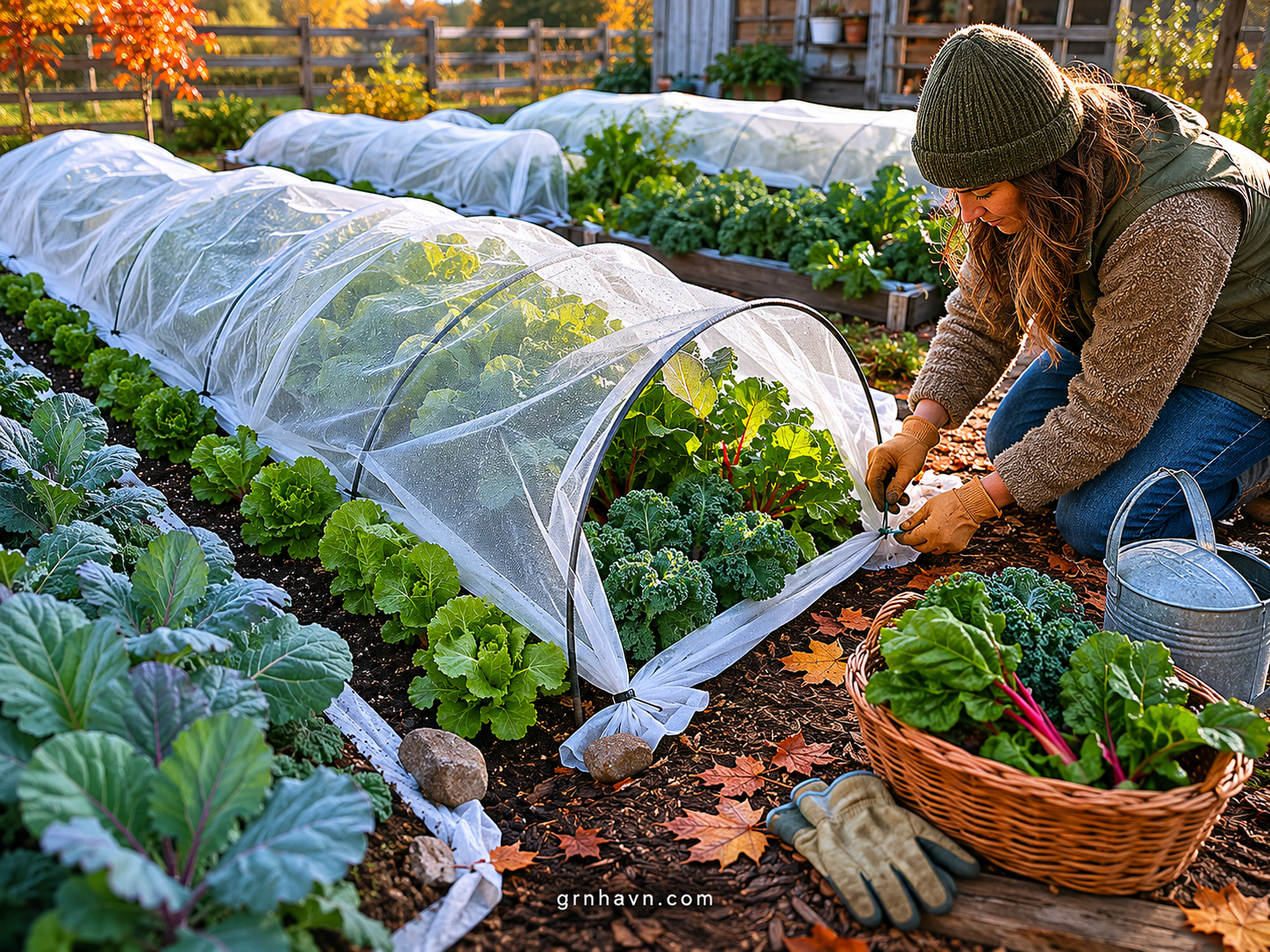 Preparing vegetable garden for winter